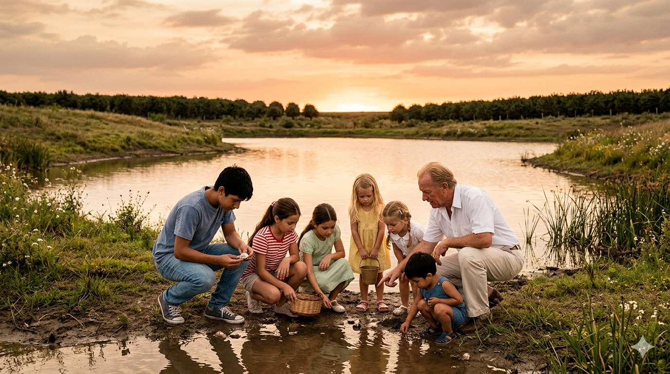 Paisaje de Laguna Blanca